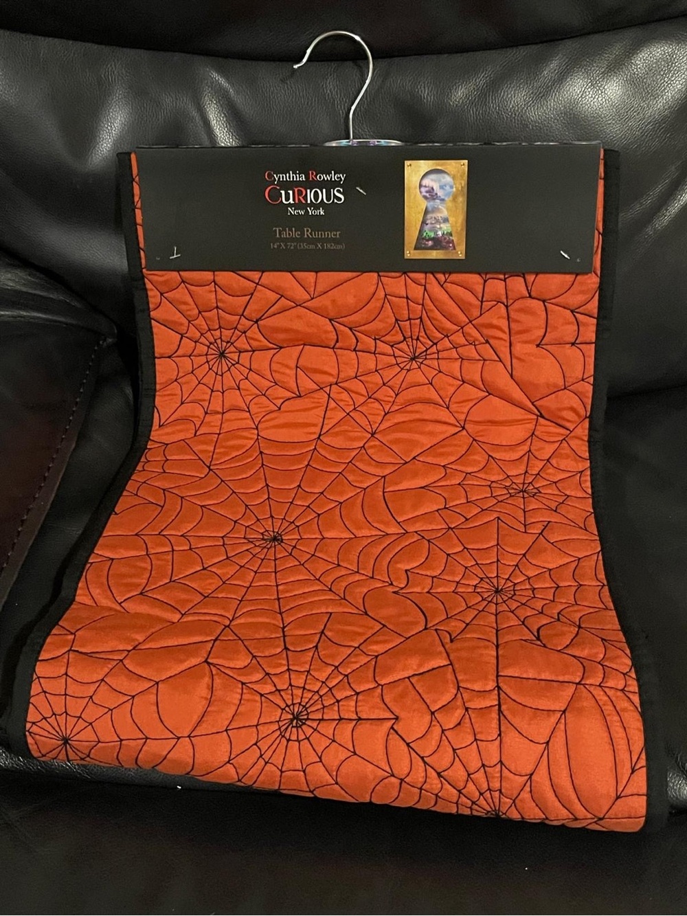 Halloween CYNTHIA ROWLEY Spider Web Table Runner
